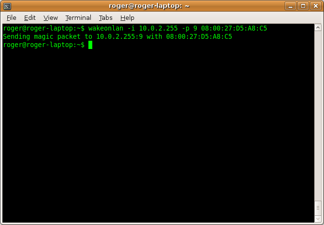 command window